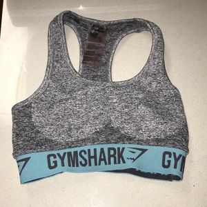 Gray Gymshark Sports Bra